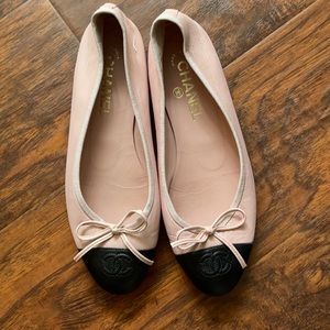 Chanel ballerina flats